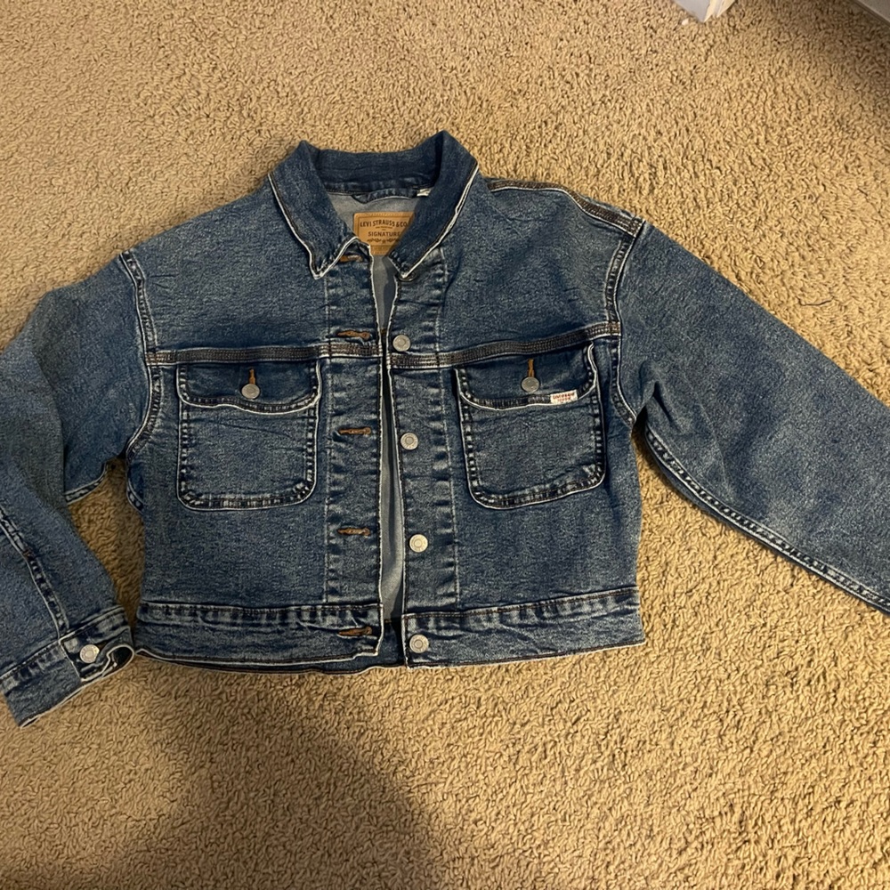 Levi's Blue Denim Women's Jacket vintage
